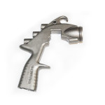 Pistola de pintura forjada en aluminio y anodizado