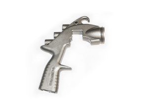 Pistola de pintura forjada en aluminio y anodizado