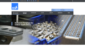Nueva Web de AESA aesaforging.com para exportación forja de aluminio