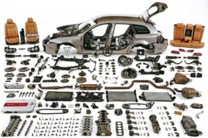 Despiece automóvil piezas forjadas aluminio_AESA